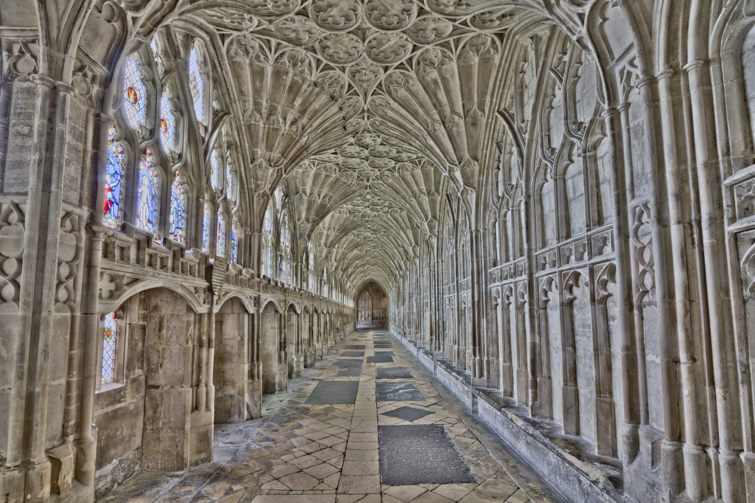 グロスター大聖堂の回廊