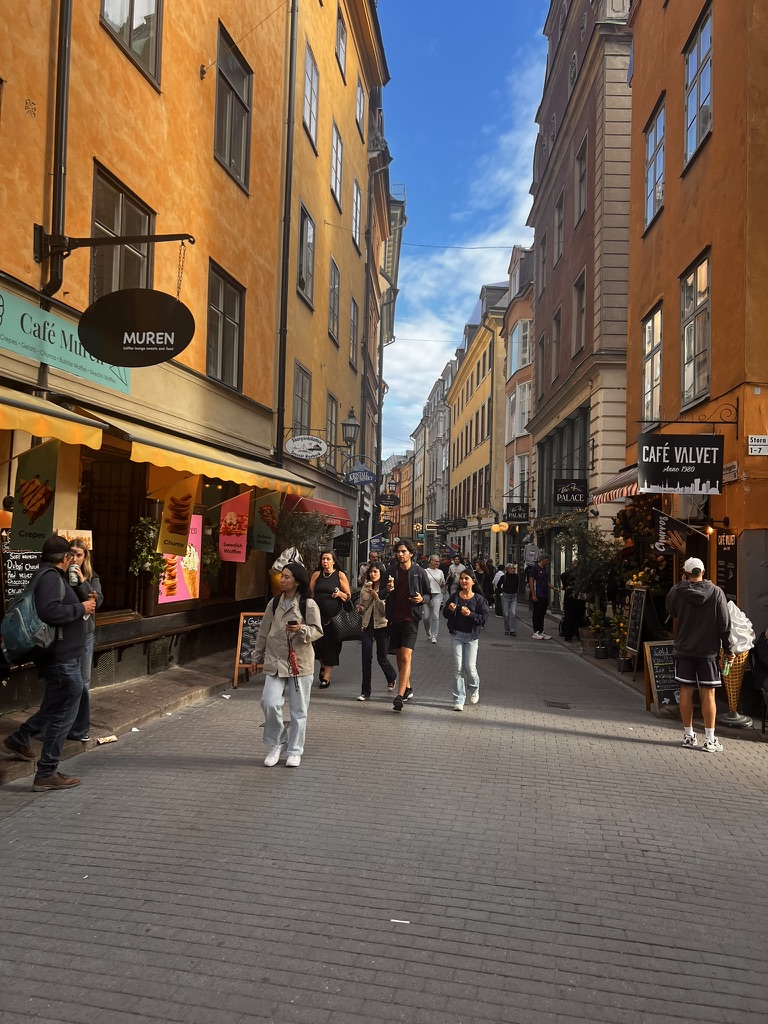 ストックホルムの街並み